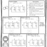 5Th Grade Division Math Notes Pertaining To 5Th Grade Box Method Math Worksheet