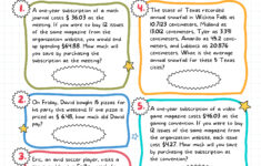 5Th Grade Multiplying Fractions Multiplication Word Problems with regard to Fraction Multiplication Word Problems Worksheet