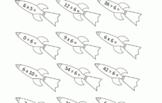 6 Times Tables Worksheets with Multiplication by 6 Worksheet