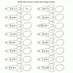 9 Times Table Within 9 Multiplication Table Worksheet