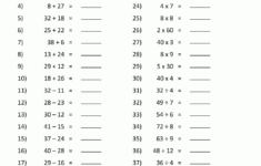 Addition Subtraction Multiplication Division Worksheets intended for Division Multiplication Addition Subtraction Worksheets