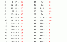 Addition Subtraction Multiplication Division Worksheets intended for Multiplication Addition Subtraction And Division Worksheets