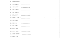Aghs - Chem - 1.2B Significant Figures Multiplication And Division with regard to Significant Figures Multiplication And Division Worksheet