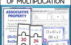 Associative Property Of Multiplication Worksheets Math Centers in Associative Property Of Multiplication Worksheet
