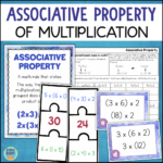 Associative Property Of Multiplication Worksheets Math Centers Throughout Associative Property Of Multiplication Worksheets With Answers