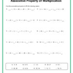 Associative Property Of Multiplication Worksheets Within Multiplication Worksheets 4&#039;s