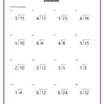 Basic Division Worksheets With Long Division Multiplication Worksheets