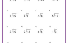Basic Division Worksheets with Long Division Multiplication Worksheets