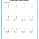 Basic Multiplication Worksheets   K12 Math Worksheets With 2Nd Grade Multiplication Worksheet