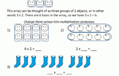 Beginning Multiplication Worksheets throughout Arrays And Multiplication Worksheets