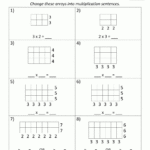 Beginning Multiplication Worksheets With Multiplication Bar Model Worksheets