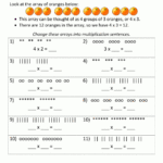 Beginning Multiplication Worksheets Within Printable Multiplication Arrays Worksheets