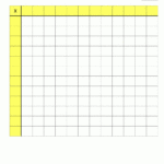 Blank Multiplication Charts Up To 12X12 Intended For Blank Multiplication Table Worksheet