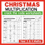 Christmas Crack The Code: Multiplication Worksheets | Resources With Regard To Free Printable Christmas Multiplication Worksheets