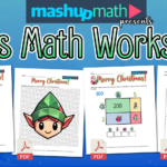Christmas Math Worksheets For K 8—Printable With Answers — Mashup Math Intended For Free Printable Christmas Multiplication Worksheets
