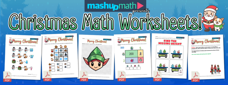 Free Printable Christmas Multiplication Worksheets