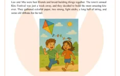 Class 3 Reading Comprehension Story Worksheet With Answers pertaining to 3Rd Grade Reading Comprehension Worksheets Multiple Choice