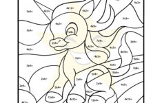 Colormultiplication Fun! Free Printable Worksheets For Kids (Pdf) regarding Colour by Multiplication Worksheet