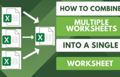 Combine Data From Multiple Worksheets Into A Single Worksheet In Excel  Using Power Query #Excel pertaining to Combining Files Into One File With Multiple Worksheets