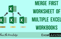 Combine Multiple Excel Workbooks Into One (Only First Sheet) |  Exceljunction throughout How To Combine Multiple Files Into One Worksheet