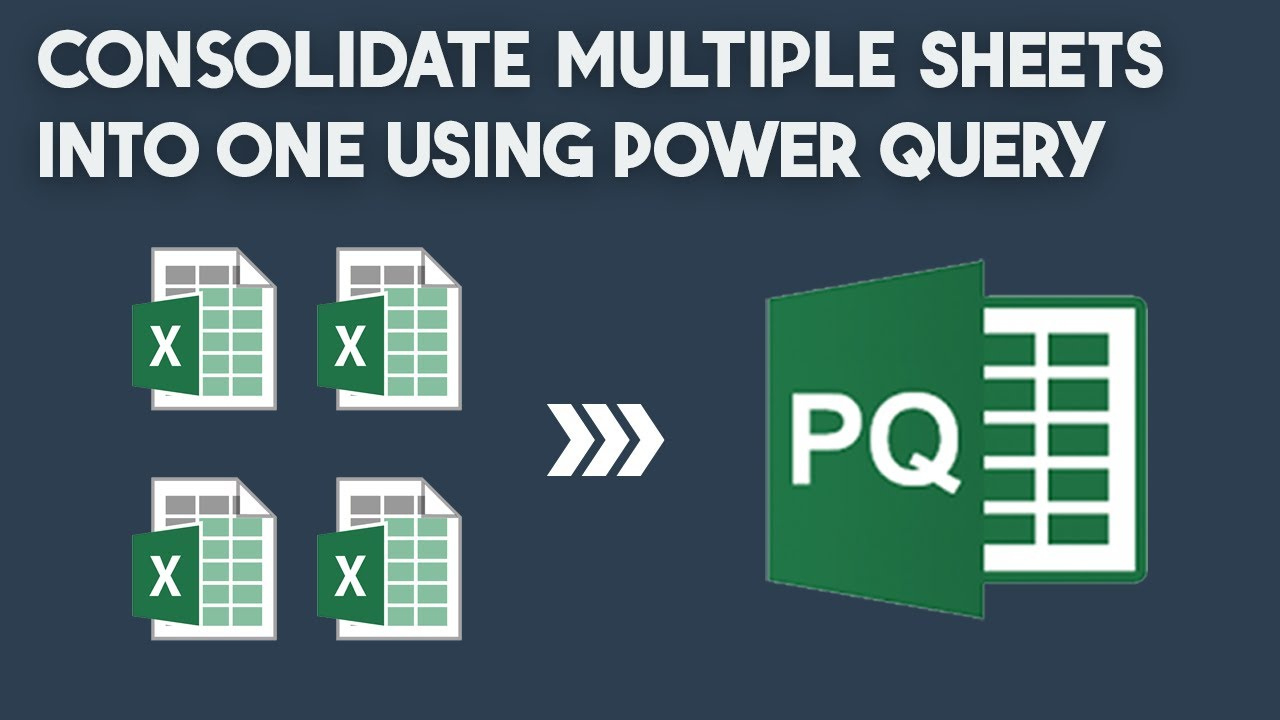 Combine Multiple Worksheets Into One Using Power Query within Consolidate Multiple Worksheets Into One