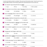 Context Clues Worksheet: Vocabulary & Reading Comprehension Intended For Context Clues Worksheets Multiple Choice With Answers