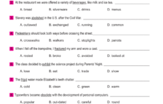 Context Clues Worksheet: Vocabulary & Reading Comprehension intended for Context Clues Worksheets Multiple Choice with Answers