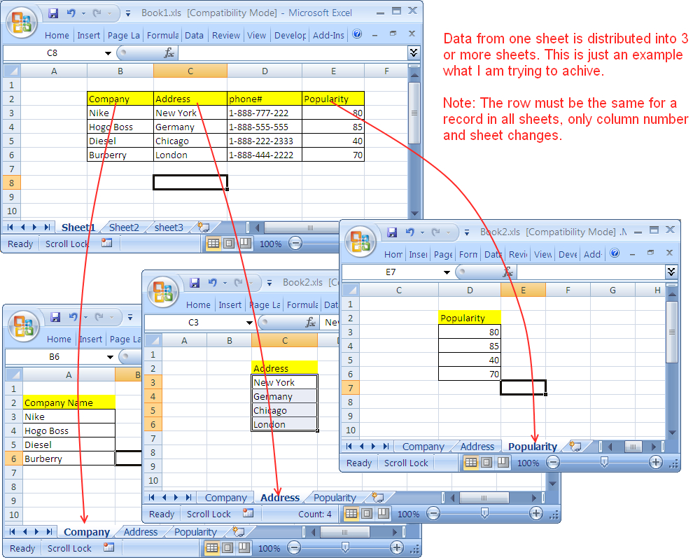 Copy Cells From One Sheet Into Multiple Sheets Excel - Vba - Stack with How To Copy Multiple Worksheets