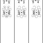 Cross Multiplying Fractions With Cross Multiplication Practice Sheet