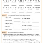 Decimals Worksheets   Printable Adding Ordering & Multiplying With Decimal Addition Subtraction Multiplication And Division Worksheets