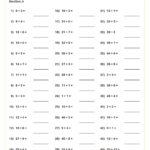 Division Facts | Fun And Engaging 3Rd Grade Pdf Worksheets For Mixed Multiplication And Division Worksheets Grade 3
