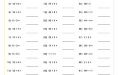 Division Facts | Fun And Engaging 3Rd Grade Pdf Worksheets for Mixed Multiplication and Division Worksheets Grade 3