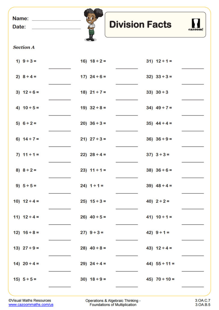 Mixed Multiplication and Division Worksheets Grade 3 Mixed Multiplication and Division Worksheets Grade 3