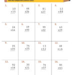Double Digit Math   Etsy With Multiplication Carryover For Class 3 Live Worksheets