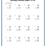 Double Digit Multiplication Worksheets Within Multi Digit Multiplication Worksheets 5th Grade