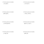Edia | Ai Platform For Student Outcomes In Multiplication Of Monomials Worksheet