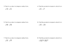 Edia | Ai Platform For Student Outcomes with regard to Multiplication of Radical Expressions Worksheet