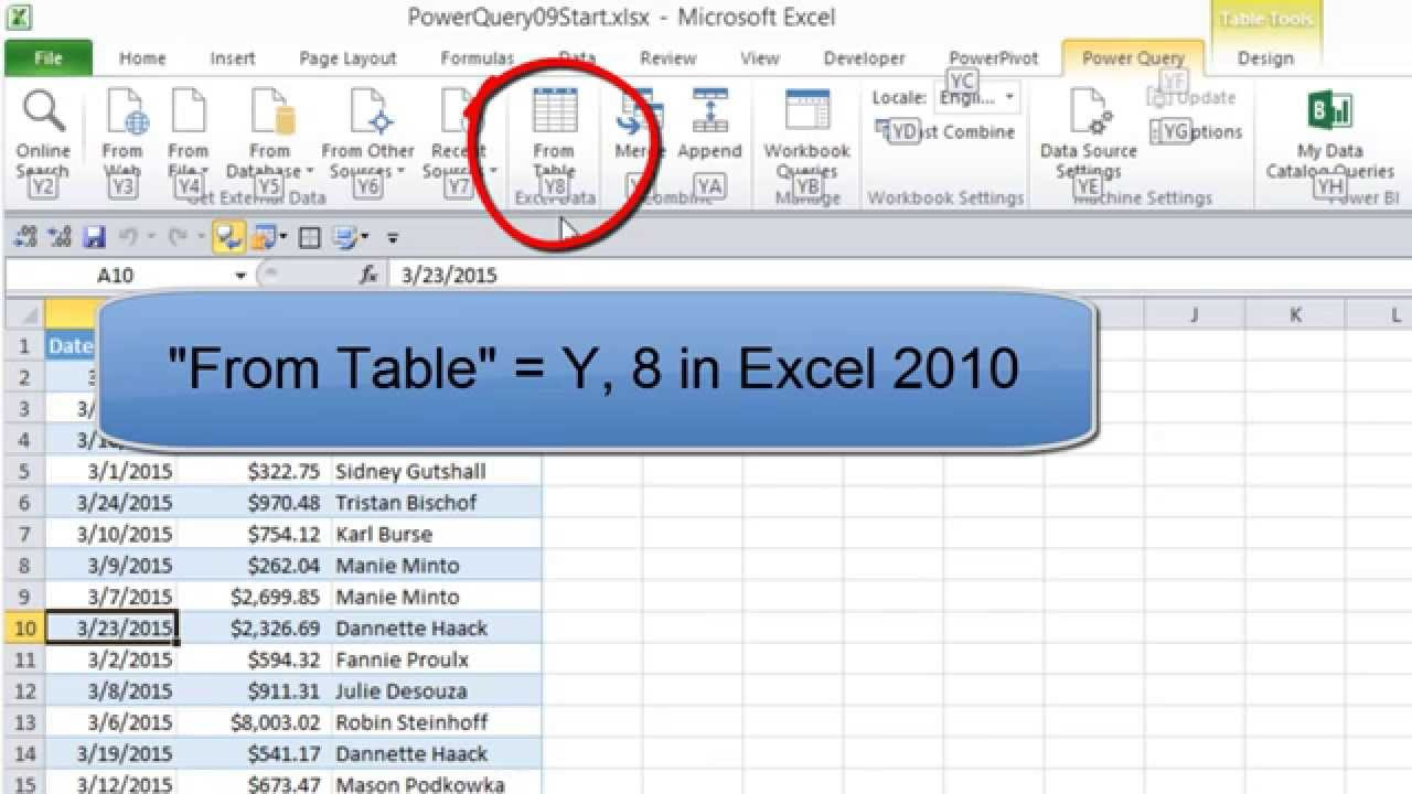 Excel Power Query #09: Merge Multiple Worksheets In Workbook To New Table Using Append Feature intended for How to Merge Multiple Worksheets