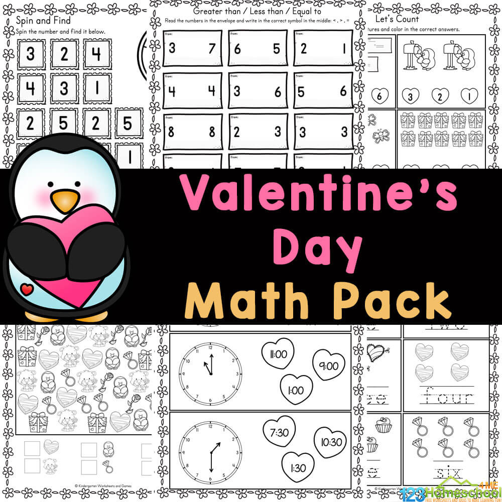 💝 Free Printable Valentine&amp;#039;S Day Math Worksheets regarding Valentine&amp;amp;#039;s Day Multiplication Worksheets