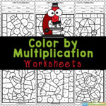 🔬 Science Themed Multiplication Colornumber Worksheets Regarding Free Printable Multiplication Coloring Worksheets