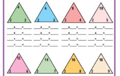Fact Family Worksheets in Multiplication Division Fact Family Worksheets