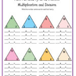 Fact Family Worksheets Intended For Fact Families For Multiplication And Division Worksheets