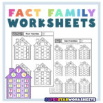 Fact Family Worksheets   Superstar Worksheets Throughout Multiplication And Division Fact Family Worksheets