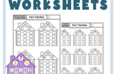 Fact Family Worksheets - Superstar Worksheets with Multiplication Division Fact Family Worksheets