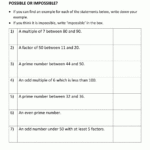 Factors And Multiples Worksheet Intended For Factors And Multiples Worksheet For Class 6