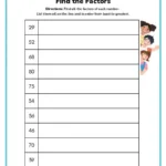 Factors And Multiples Worksheets With Regard To Worksheet On Multiples And Factors