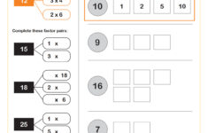 Factors (B) | Fun And Engaging 4Th Grade Pdf Worksheets | Cazoom Math with regard to Factors Of Multiplication Worksheets