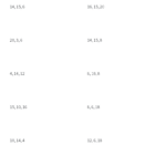 Find The Least Common Multiple Of 3 Numbers Math Worksheets, Math Inside Lowest Common Multiple Worksheet
