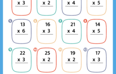 Free 2-Digit Multiplication Worksheet For Grades 2–4 with regard to Multiplication Worksheet 2 Digit by 2 Digit