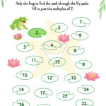 Free 2 Times Table Worksheets   Fun, Creative, And Easy To Print! With Regard To Multiples Of 2 Worksheet